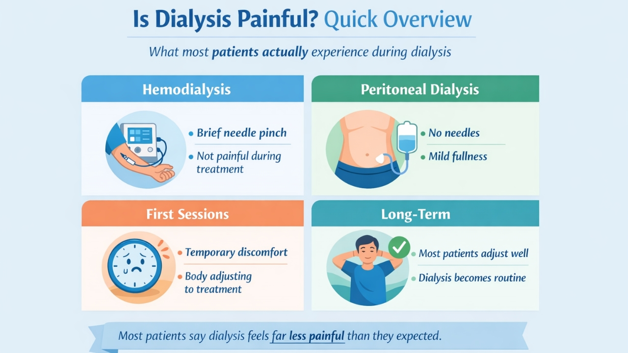 Is Dialysis Painful? Quick Overview